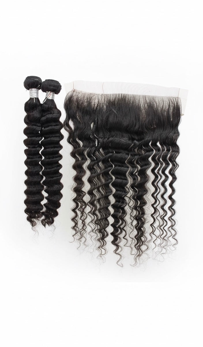 Curly HD Lace Frontal (1-8 Day Processing)