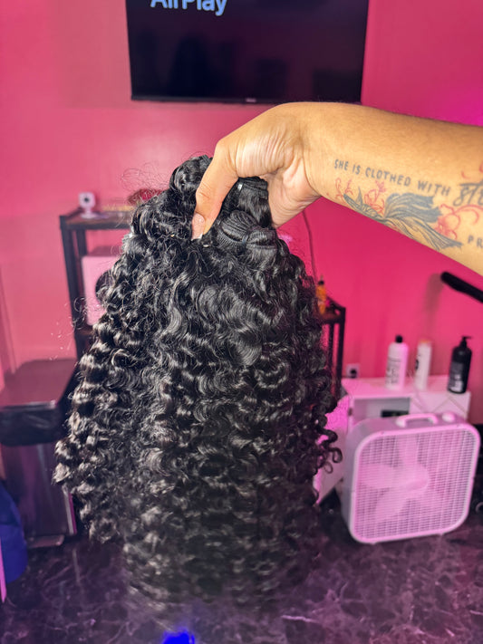 Single Burmese Curly Bundle (1-8 Day Proccessing)